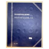 WHITMAN ROOSEVELT DIME COLLECTION STARTING 1946 -
