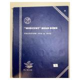 WHITMAN MERCURY HEAD DIME COLLECTION 1916 TO