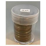 LOT OF TWENTY 1979 SUSAN B. ANTHONY DOLLAR COINS
