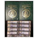 LOT OF TWO LITTLETON SACAGAWEA DOLLAR BOOKS AND