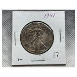 1941 WALKING LIBERTY HALF DOLLAR