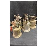 Set of 4 Antique Blow torches