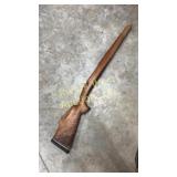 Wood gun stock