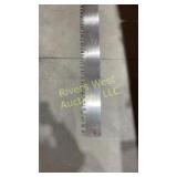 Large mechanical buck saw blade 6ft long