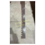 Antique mechanical buck saw blade 60.5 inches