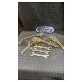 Collectable Ford tools, and emblem