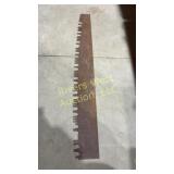 Antique crosscut saw approximately 49 1/2 inches