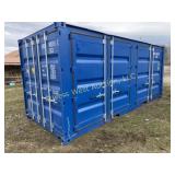 New 2025 (one trip) 20 foot side door shipping