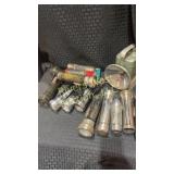 Vintage flashlight parts
