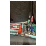 Assortment of 1940-1950 vintage flashlights