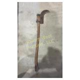 Brush axe about 39ï¿½ long