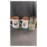 Collectible mugs/beer steins