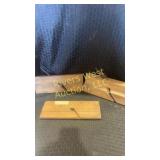 Three antique Ohio molding planes