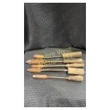Assortment of Antique hand forged soldering irons