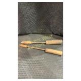Set of two H.S.B.&Co. soldering irons