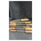 Set of 6 soldering irons from The Electric