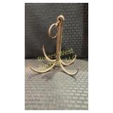 Antique grapple hook 8 1/2ï¿½ tall