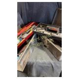 Two tool boxes and tools
