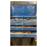 Tool box full of wrenches and sockets 20x8.5x10ï¿½