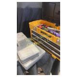 Waterloo toolbox filled with tools and two socket