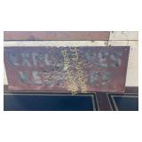Explosives Keep Off sign 24ï¿½x9ï¿½