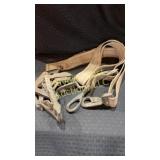 Lineman tools and three cable pullers