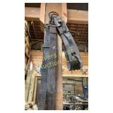 Antique climbing belt