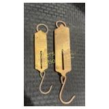 Two Excelsior Vintage scales