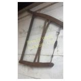 Vintage buck saw