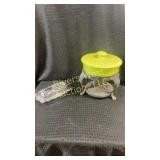 Vintage Chaffing dish and butter dish