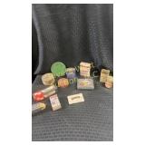 Vintage tins and boxes