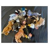 9 Colectible Beanie Babies