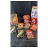 Vintage tobacco tins,