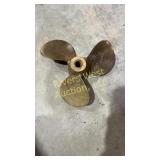 Brass propeller 9ï¿½ Michigan MSC 44