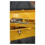 Popular mechanics plastic tool box filled with