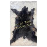 Tanned bear hide about 67ï¿½ long