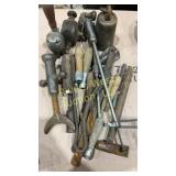 Large pile of miscellaneous antique tools