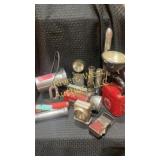 Vintage flashlights and lanterns