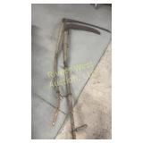 Set of two  antique scythes