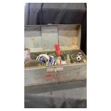 Tool box full of air tools including  impacts