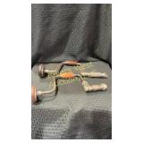 Two vintage brace drills