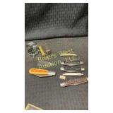 Pocket knives and collectibles