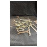 Assortment of vintage/antique wrenches