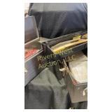 Two tool boxes filled with tools