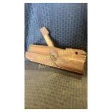 Antique wood plane