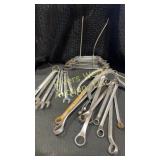 Assortment of USA made wrenches in closing