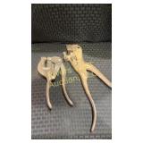 Antique adjustable tooth setters