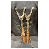 Vintage clay pigeon throwers
