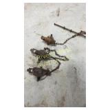 Three assorted jump traps