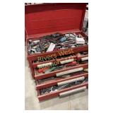 Large Alltrade toolbox 6 drawers Full of